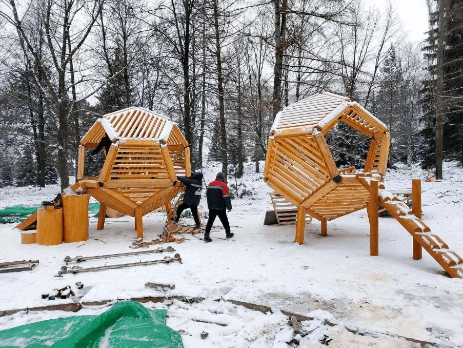 В Уфе продолжается комплексное обновление парка имени В.И. Ленина В Уфе продолжается комплексное обновление парка имени В.И. Ленина